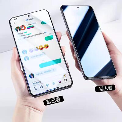 防窥钢化膜适用真我realme 11/12+玻璃膜7I保护隐私10贴膜全屏防偷窥免侧看8S 8i 5PRO 9i/6i NArzo 50i/70