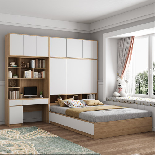 榻榻米衣柜床一体省空间多功能