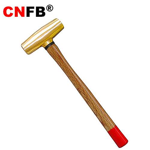（）天津CNFB--T82102B黄铜木柄圆鼓锤