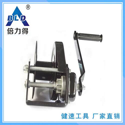刹车绞盘1800lbs空架自锁起重工具小吊机牵引工作安装空调