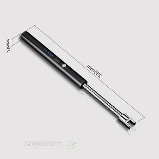 1pcs USB Electric Lighter 360 Degree Rotation Rechargeable