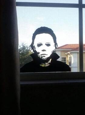 Halloween Holiday Decals Michael Myers Horror Living Room