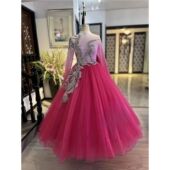 新款 大气开场舞舞蹈服舞台歌伴舞大摆裙表演服渐变大裙子演出服装