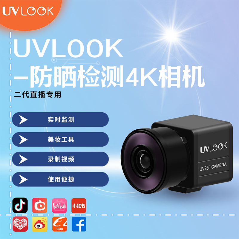 URGAZE UVLOOK 直播專用二代紫外線檢測相機