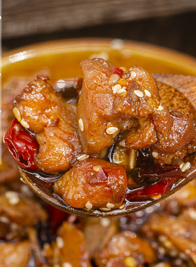 四川麻辣冷吃兔丁自贡特产香辣真空熟食休闲零食小吃兔肉即食袋装