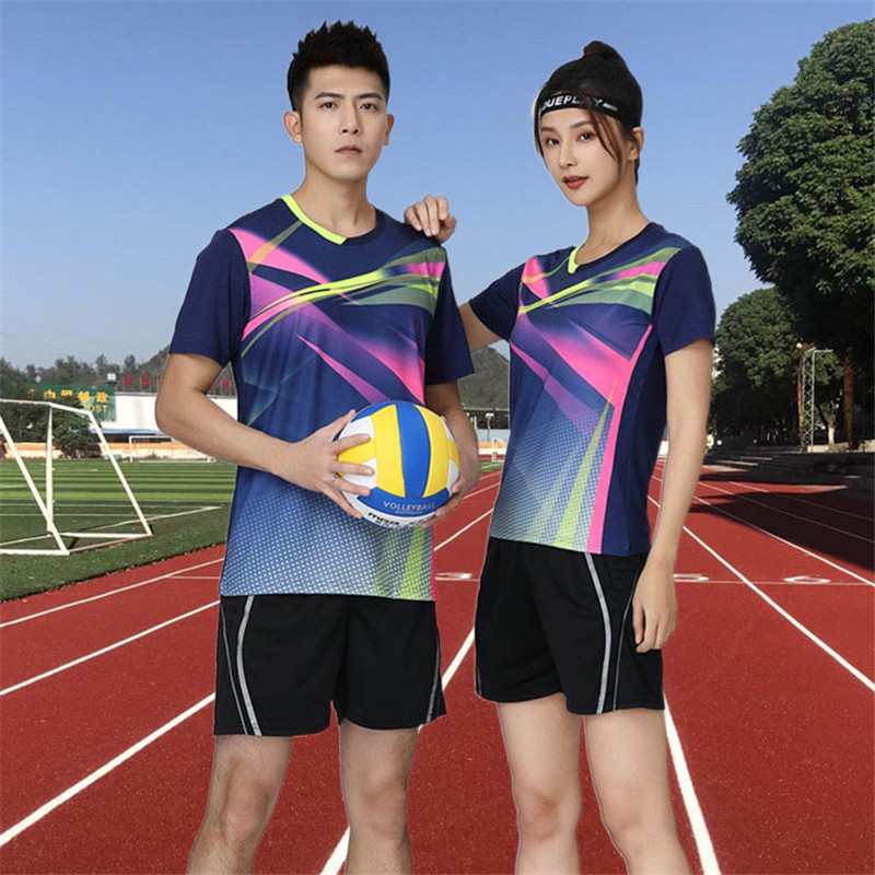 羽毛球服男女训练乒乓球衣印字