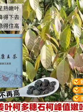 木姜叶柯多穗石柯美康王茶降三非中老年抗三衰糖脂压珍稀好甜茶叶