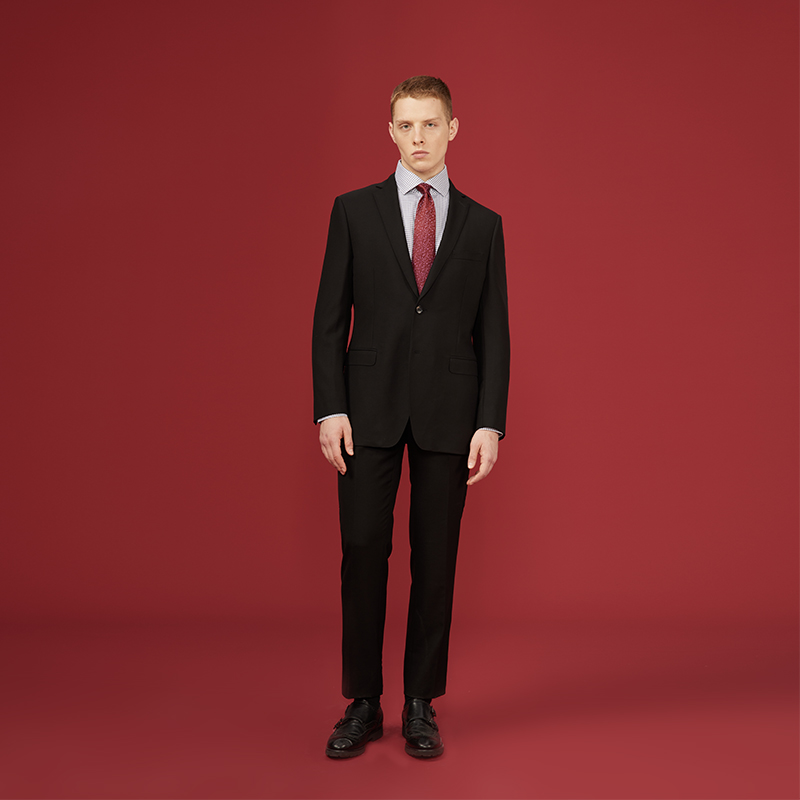 朗维高商务正装西服套装