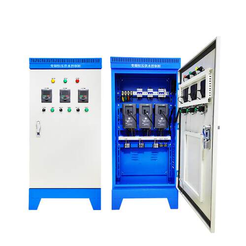 变频恒压供水控制柜风机水泵变频器ABB台达低压柜配电箱定做