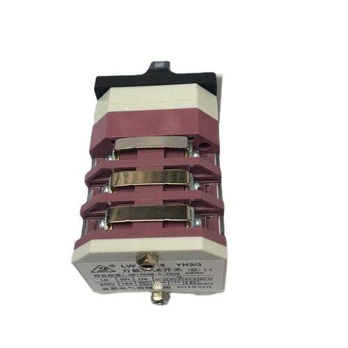 小型万能转换开关3档旋转LW12D-16/49LW21-16D/4LW38A-16