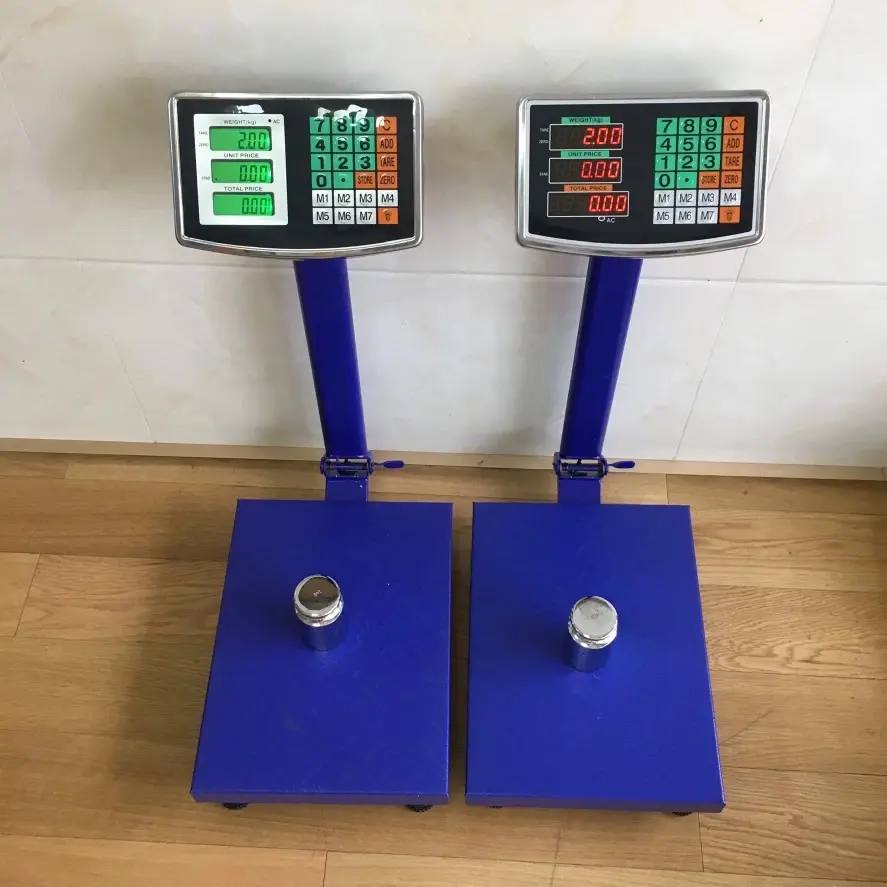 英文电子秤100kg/150200公斤电子