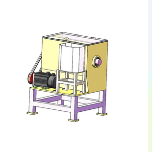 说明 X1819 CAD纸 三维SW 多功能瓜果水果切片机切丝机设计