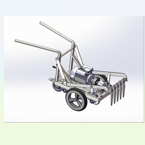 X1727-温室电动松土机设计【三维SW+13张CAD图+PDF说明】