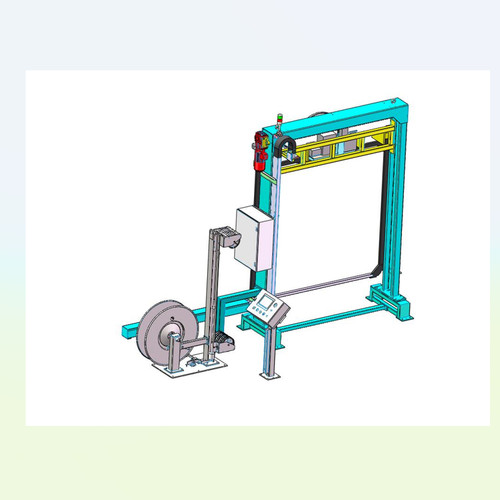 X1755-穿剑式打包机三维Solidworks模型3D图【SW2012无参】
