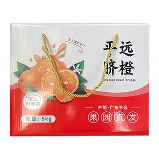 平远脐橙广东梅州平远橙清甜多汁当季孕妇水果5斤装新鲜橙产地