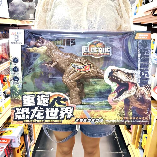 电动行走恐龙大号霸王龙迅猛龙