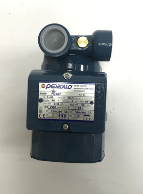 新款原装意大利PQ60-PQm60耐腐蚀高压水泵机床车床循环冷却水包邮