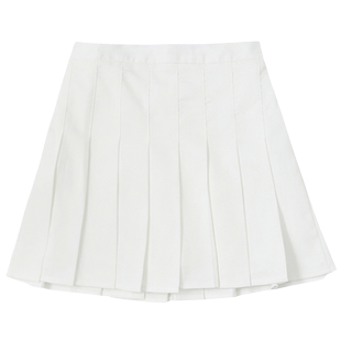 加长版高个子百褶裙jk短裙女夏大码防走光高腰垂感西装中裙a字裙