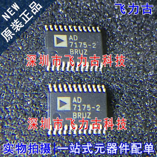 100%全新原装 AD7175-2BRUZ AD7175-2 TSSOP24 数模转换器 芯片IC
