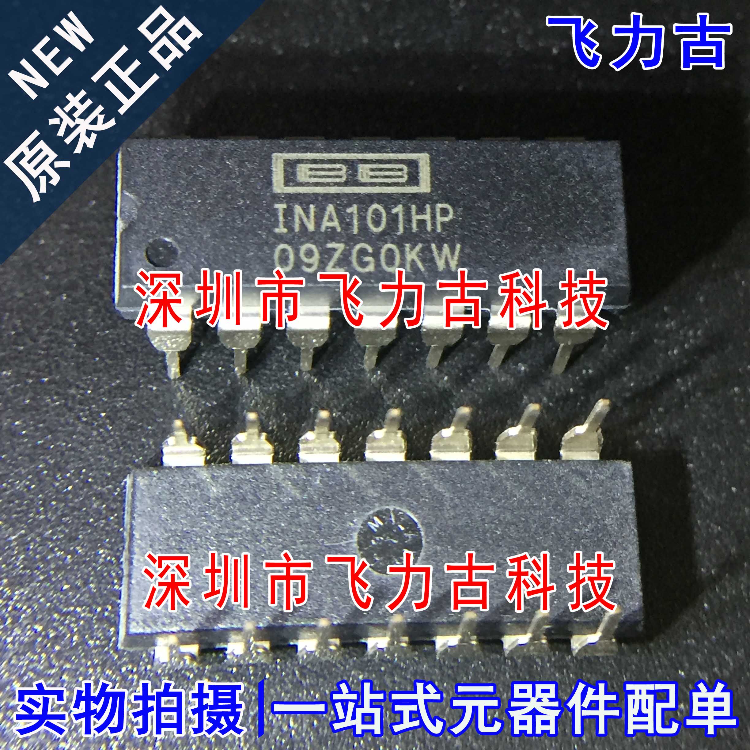 全新原装 INA101HP NA101H INA101 DIP14 直插 仪表放大器 芯片IC