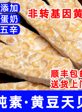 天贝素食毛毛黄豆腐纳瓣印丹尼Tempe/tempeh发酵菌制品大蛋白素肉