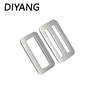 304不锈钢日字扣 小宽口加厚背带卡扣定位调节扣锯齿扣潜水配件