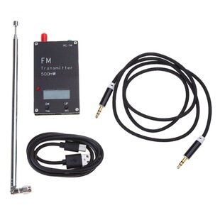 FM Transmitter Stereo Input 500Mw FM Transmitter Type C Port