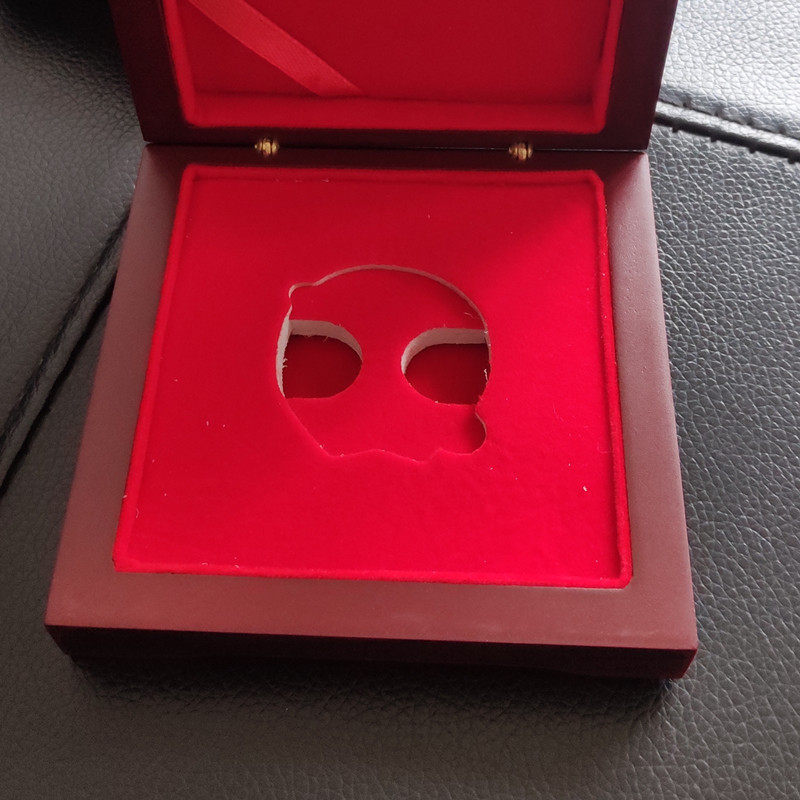 定制木盒礼品盒奖牌奖章奖牌盒金银双标币收藏盒商务礼品包装加i.