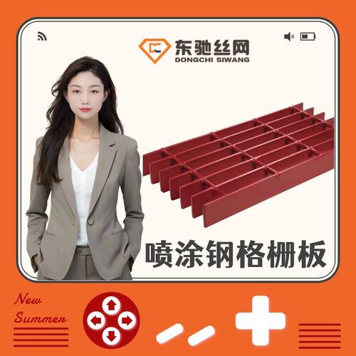 323/30/100建筑维修通道网格板下水道水沟盖板齿形喷涂钢格栅板