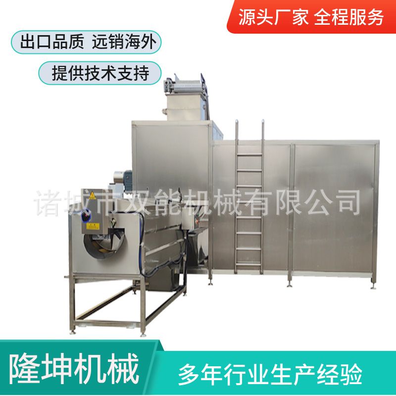 黄桃罐头加工成套流水线全自动控温去皮无化学处理守护食材原生态