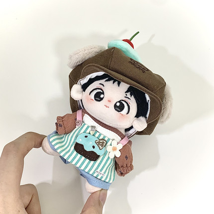 （少量现货）薄巧旺旺冰 10cm/15cm/海星体棉花娃娃娃衣套装