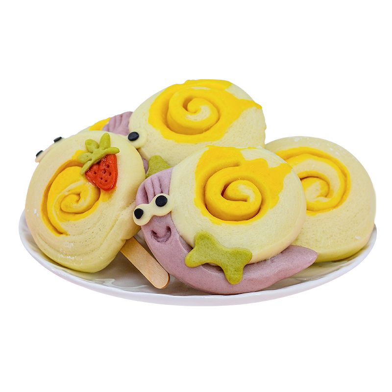 果蔬馒头花卷芝士口味健康早餐