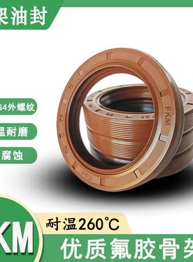 优质FKM氟胶骨架油封耐腐蚀耐高温TG/TC-12*30/32/35/37*5/6/7/10