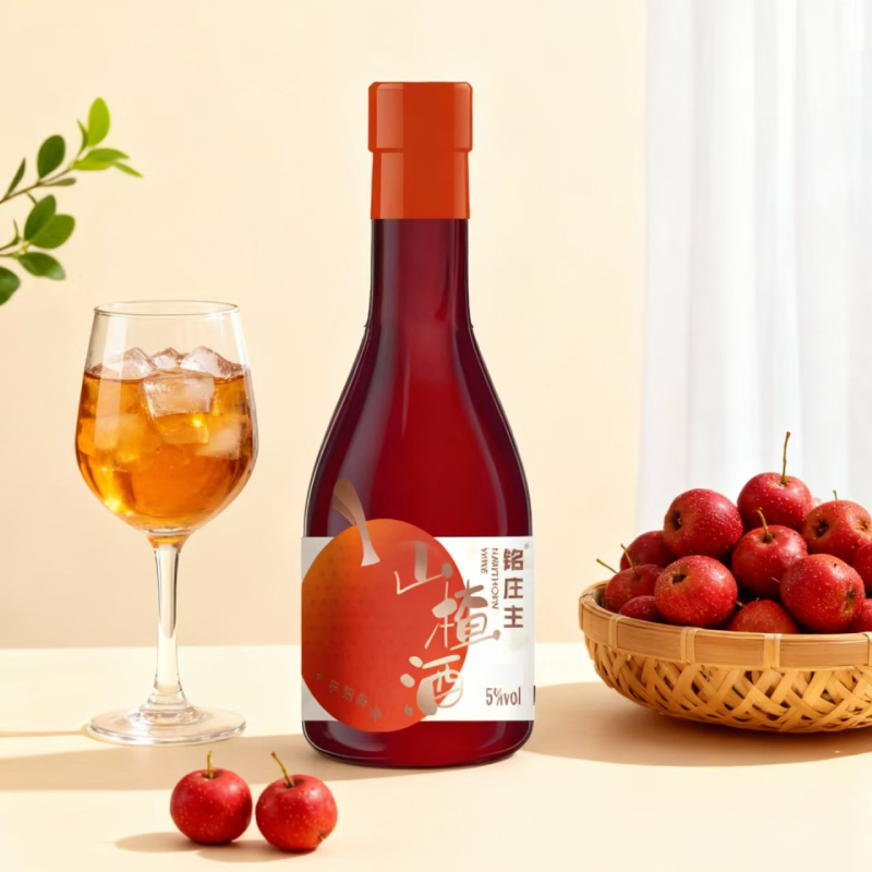 铭庄主原料酿造山楂酒5度