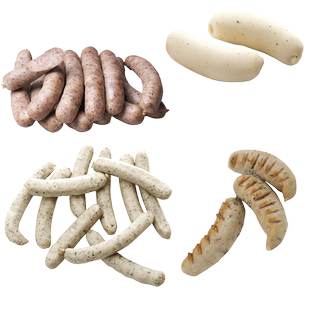 百万富翁德国白香肠四件套德式纽伦堡香肠巴伐利亚白肠肉肠早餐肠