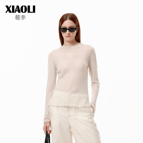 【XIAOLI筱李】26年秋季新品100%羊毛小高领长袖针织打底衫长袖T