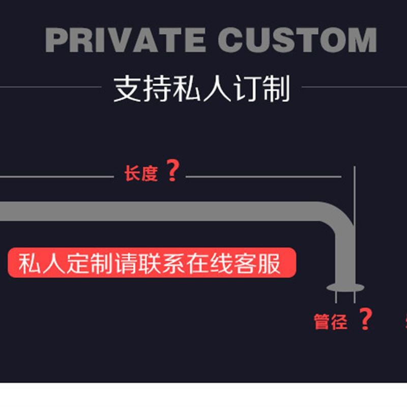 U型护栏钢管停车位挡车器v车间马路隔离栏杆防撞汽车倒车限位器
