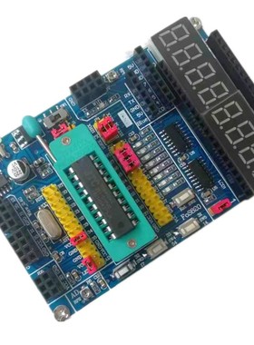 51单片机开发学习实验板 支持8到20脚STC8F8G8H 15W408AS的FoS820