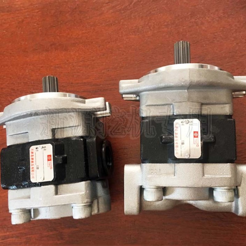 海华鑫豪劲工雷道沃尔华65-75-85-9轮式挖掘机液压齿轮泵高压油泵