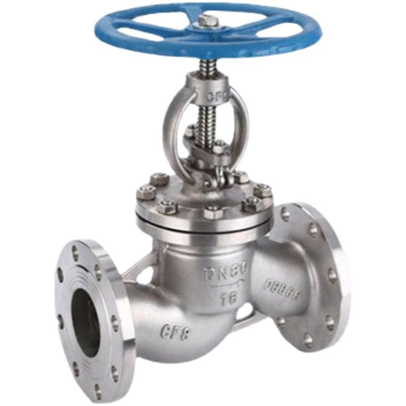 上海牌良工不锈钢阀门J41W-16P法兰手动中型重型截止阀硬密封包邮