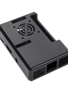 树莓派3B 塑料ABS红蓝色外壳 Raspberry pi 2B/3B/3B+ 散热保护壳