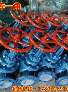 衬氟Y型过滤器GL41F46-16C铸钢法兰 耐腐蚀酸碱过滤器DN15-DN300