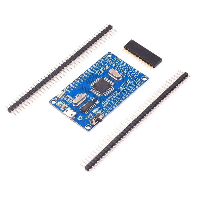 STC12C5A60S2贴片单片机系统板51核心开发板学习板自带编程器