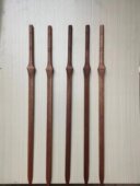 双手剑于承惠同款 木剑配重版 实木一体剑古风训练专用木剑加重