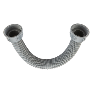 厨房双槽洗菜盆下水管不锈钢水槽垃圾处理器双接头连接管排水配件