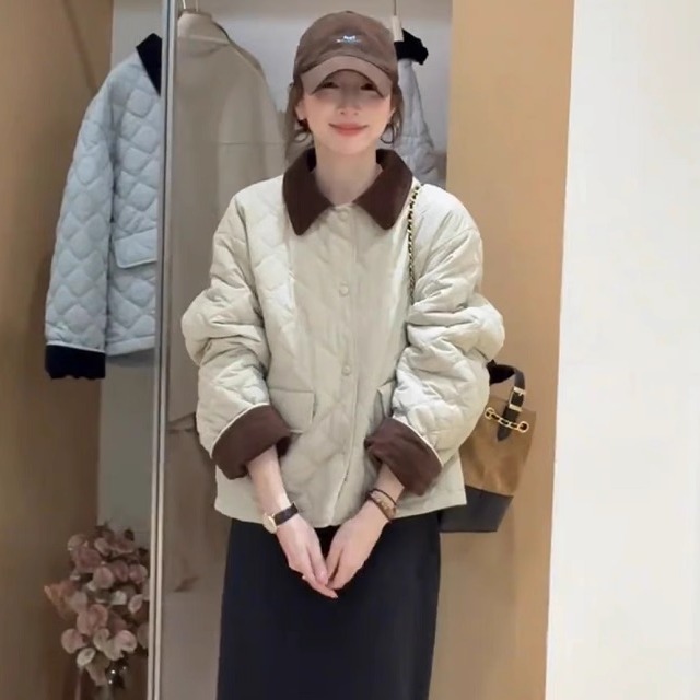 2025新款爆款保暖棉服女冬季新款棉衣超好看棉袄宽松休闲夹棉外套