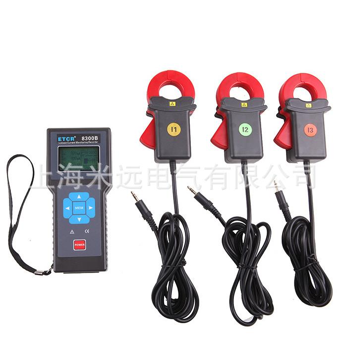 ETCR8300B三通道漏电流/电流监控记录仪，漏电流在线监控记录仪