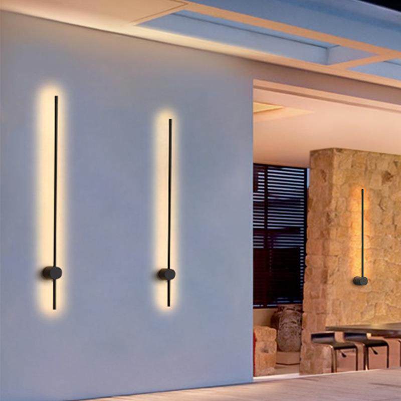 长条壁灯户外防水庭院壁灯极简室外洗墙灯围墙大门露台工程酒店,家装灯饰光源,景观庭院灯饰,淘宝优惠券,粉丝福利购,淘宝优惠卷