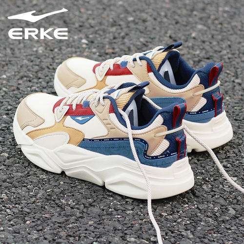 鸿星尔克厚底防滑耐磨缓震轻便鞋