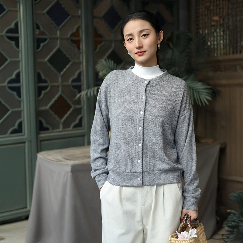 2026春季新款秀气针织衫可外穿内搭毛衣短款百搭开衫小众上衣女装